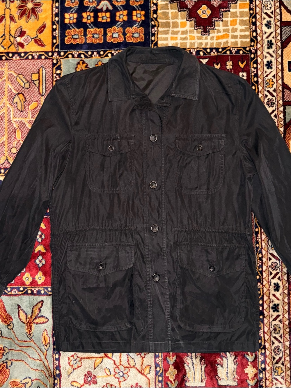 Vintage Italian Valstar Penny Jay Belseta PS Microfiber Jacket Women’s 42